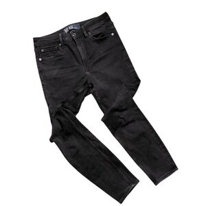 GAP Black Skinny Jeans High Rise Universal Legging Size 6 Short